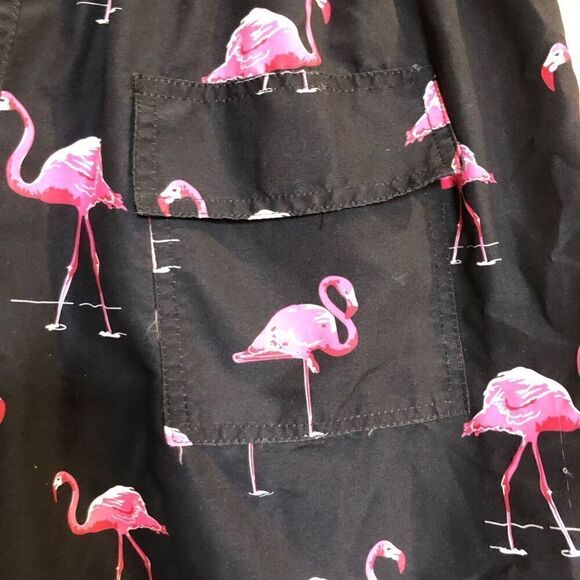 UNBRANDED -🎉HP x 3🎉 NWOT - M Sz Med Flamingo Board Shorts/Swim Trunks/Mesh Liner - Picture 9 of 14